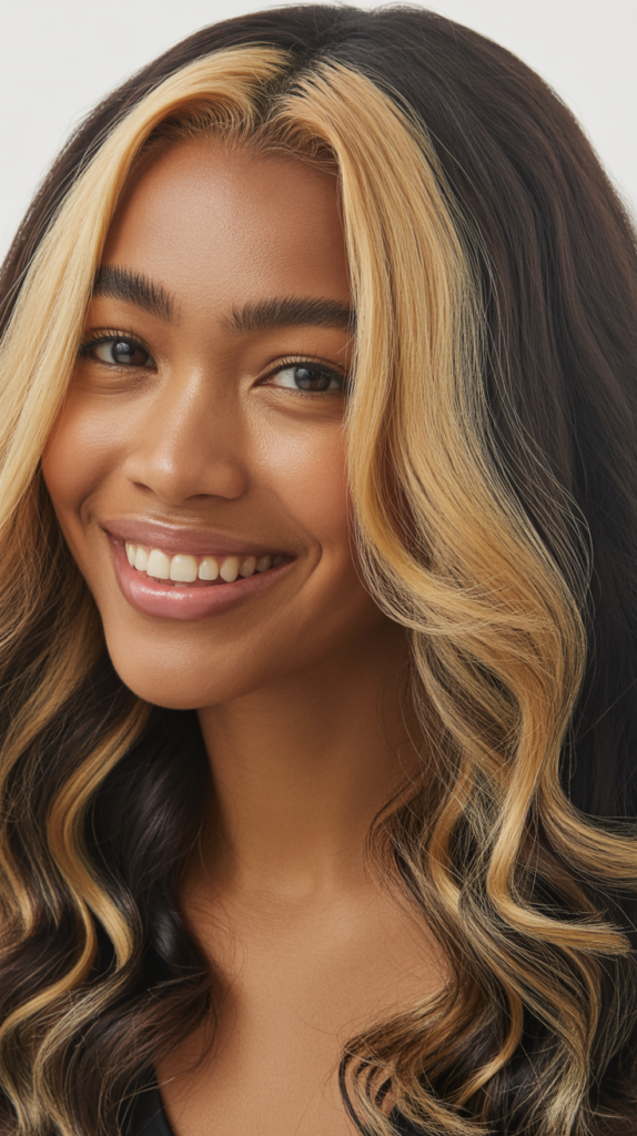 Wheat Blonde Highlights