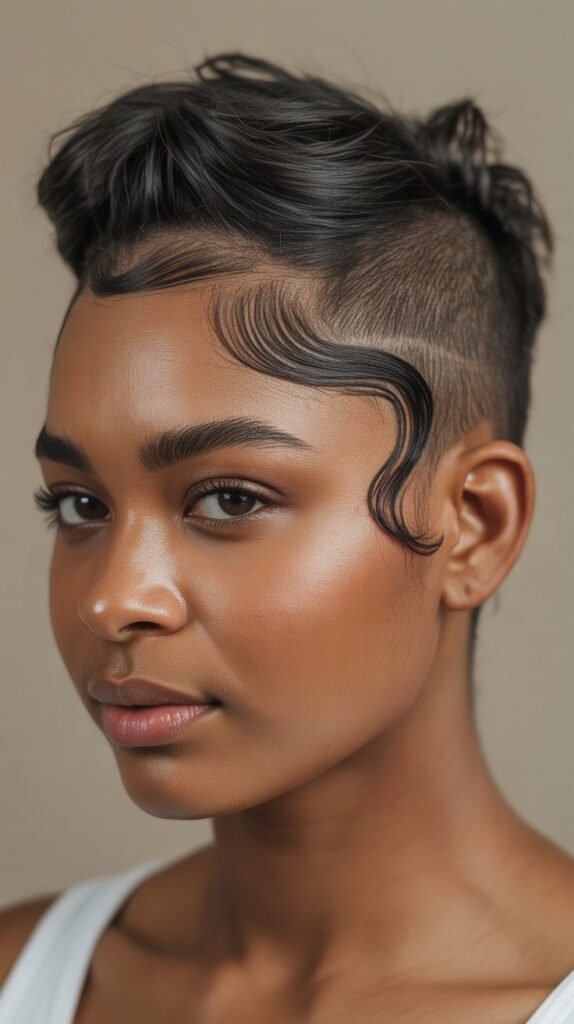 Bald Fade with Facial Framing