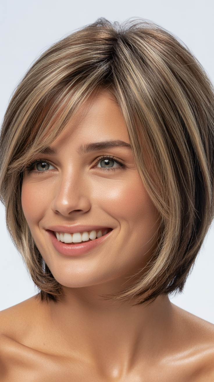 Expert-Approved Hairstyles for Thin Hair and Round Faces