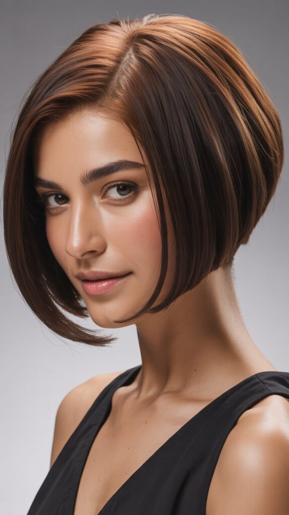 Classic Sharp Angled Bob