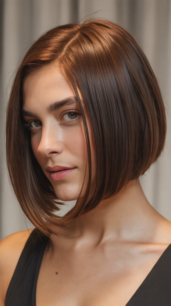 Asymmetrical Angled Bob