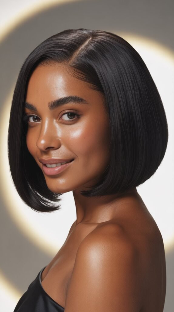 The Classic Blunt Bob