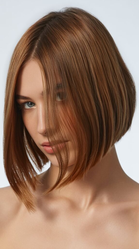 Angled Long Bob (A-Line Lob)