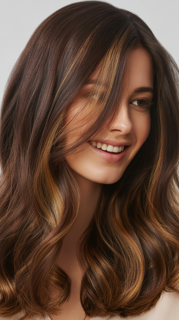  Dark Brown with Subtle Golden Lowlights