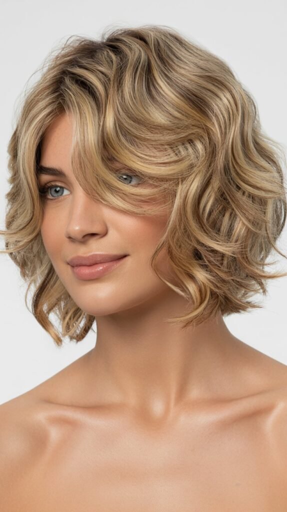 Textured Wavy Lob