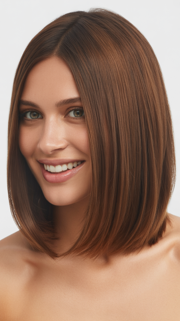 The Straight Lob (Long Bob)