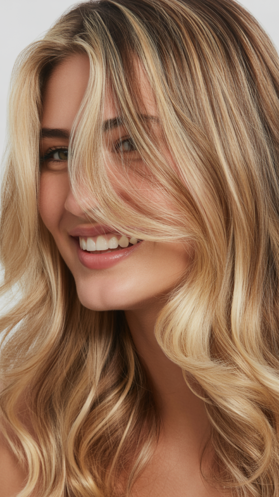  Blonde Highlights with Toner for Customization
