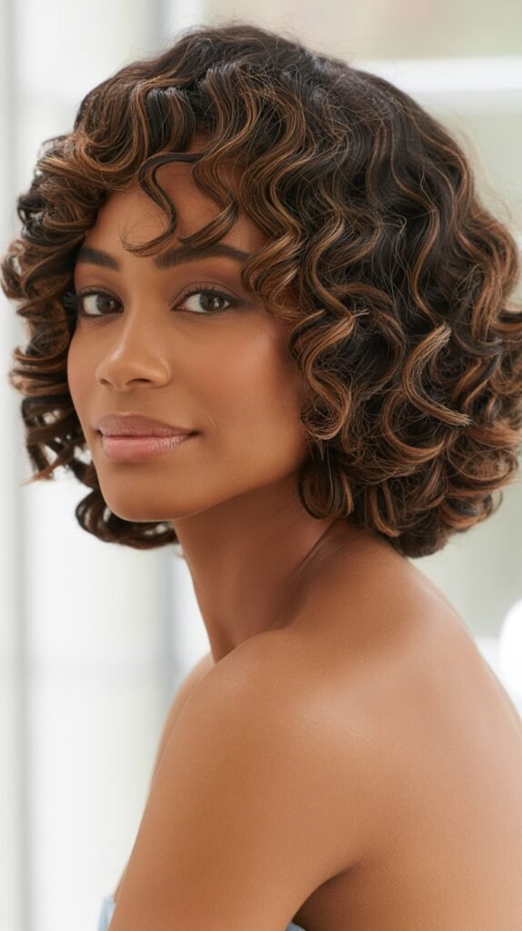 The Vintage Curly Bob