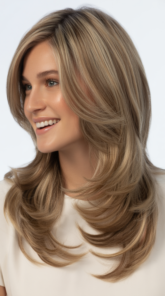  Long Hair with Soft Blended Layers