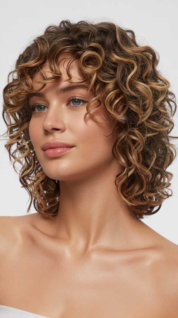 Curly Lob with Internal Layers