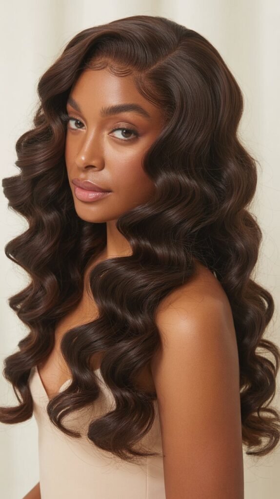 Deep Wave Half Wig