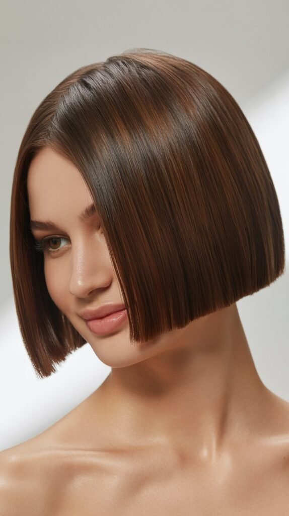The Classic Blunt Long Bob