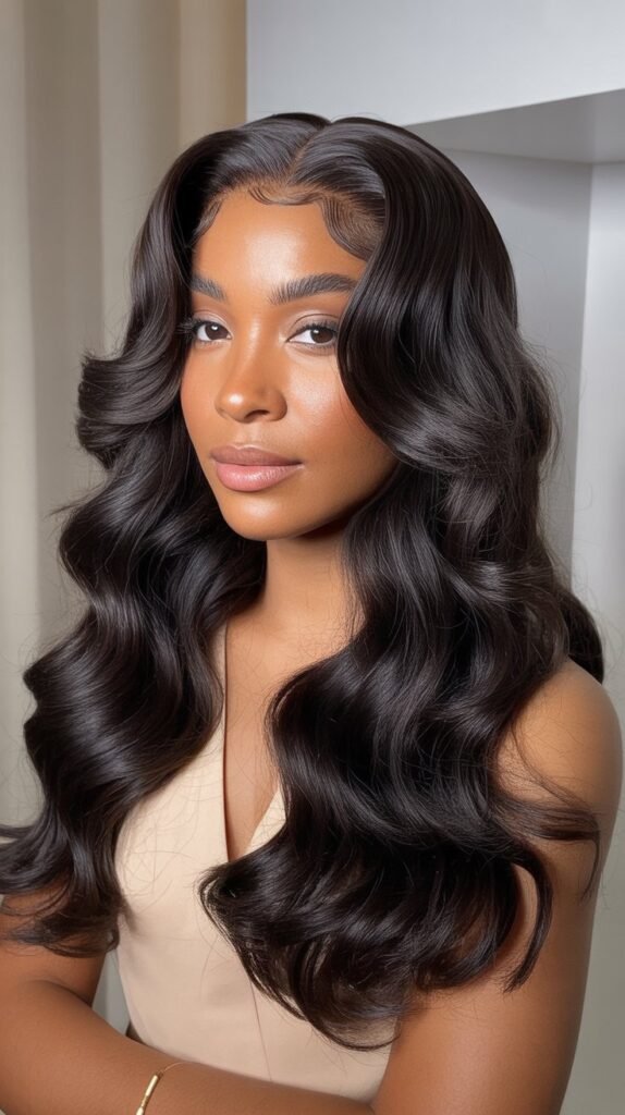V-Part Soft Body Wave Wig