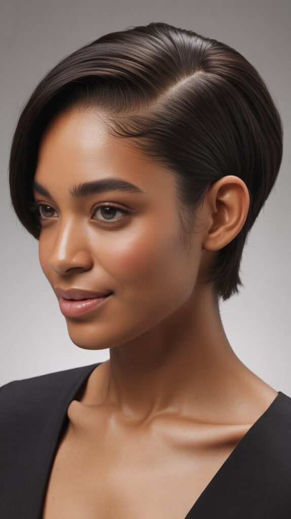 Classic Tapered Cut with Side Part