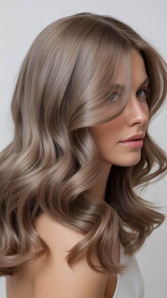 25 Flattering Light Ash Brown Hair Ideas for 2025