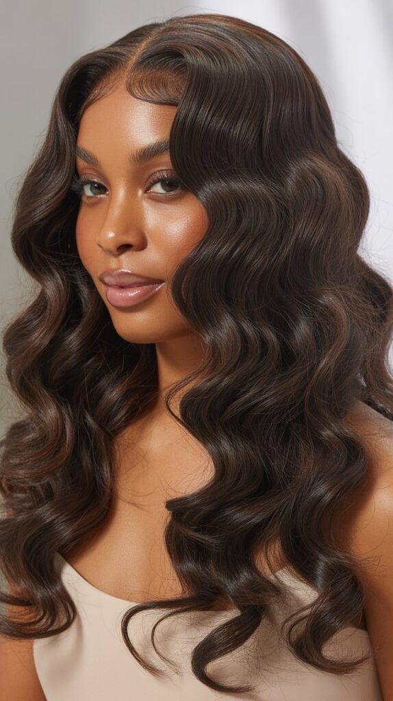 Wet and Wavy Look Soft Body Wave