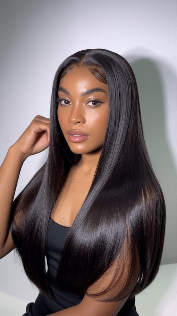 Bone Straight Lace Front Wig