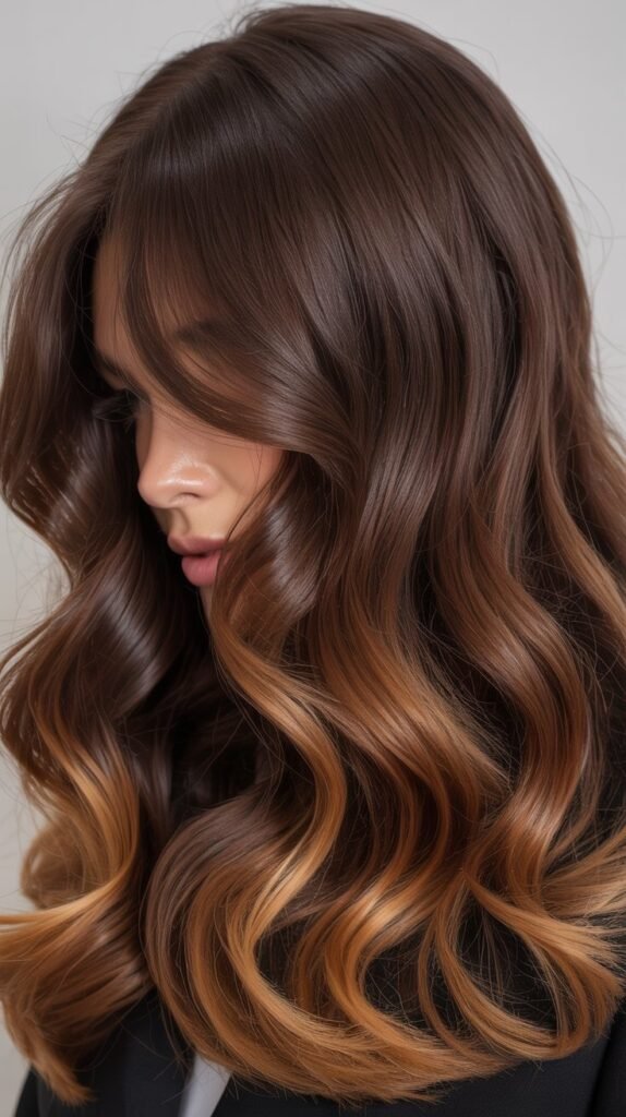 Chocolate Honey Balayage