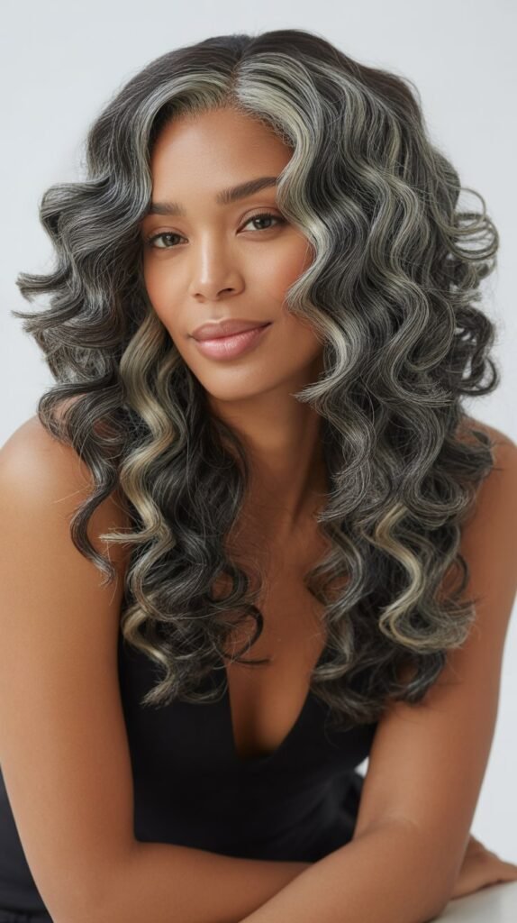 Salt and Pepper Deep Wave (Gray Blend)