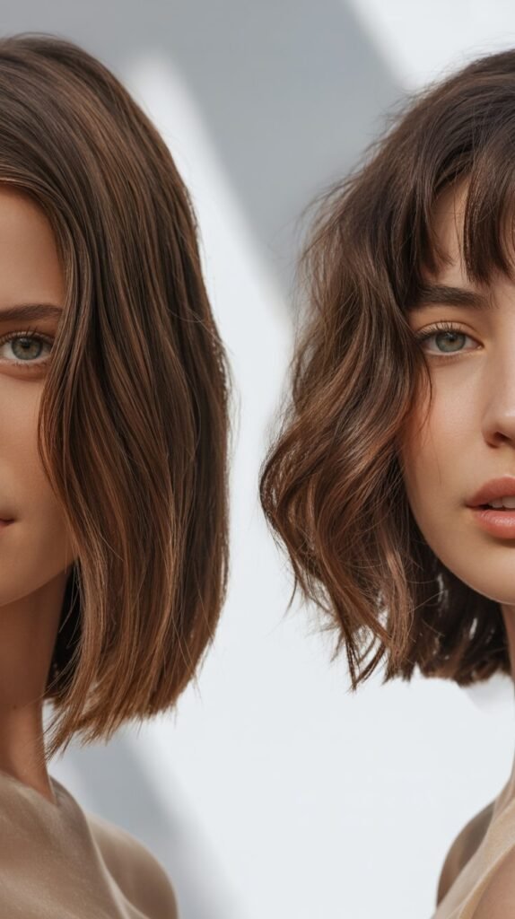 Minimalist Straight Bob with Subtle Texture