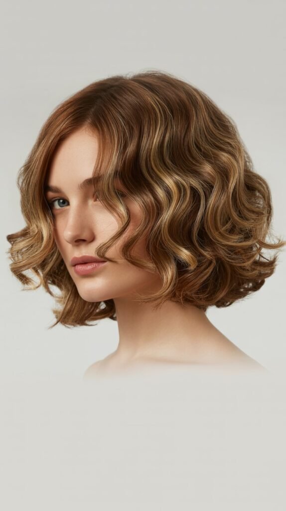 Long Bob with Soft Curls