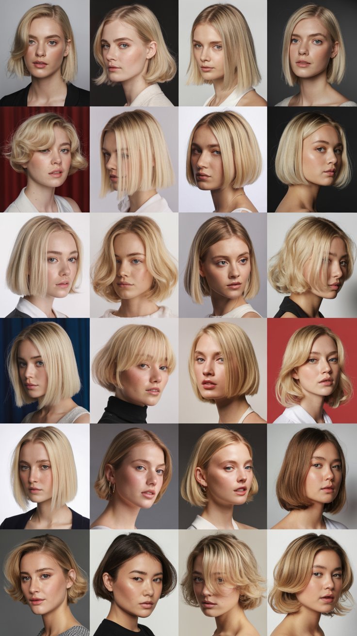 26 Chic Long Bob Hairstyles for Blonde Hair