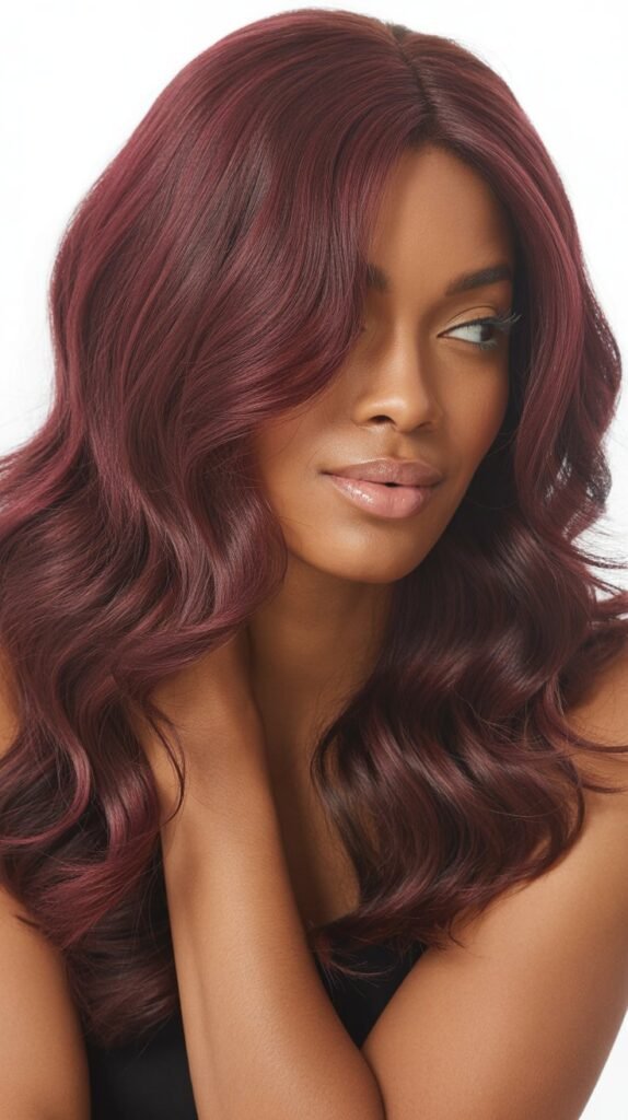 Burgundy Soft Body Wave