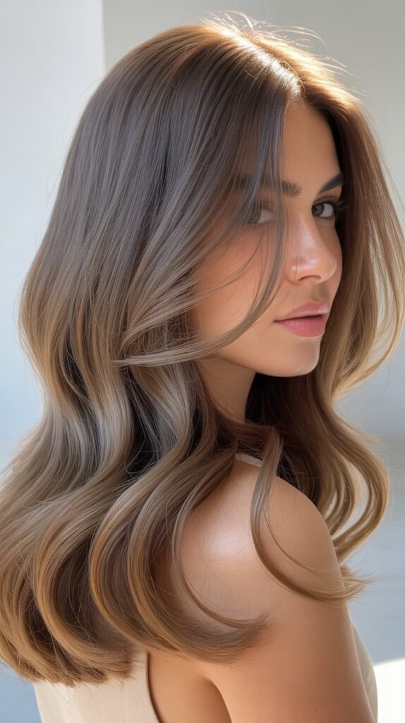 Light Ash Brown Balayage