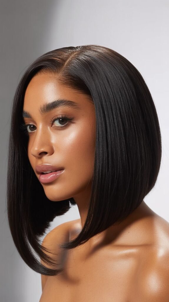  Asymmetrical Straight Bob