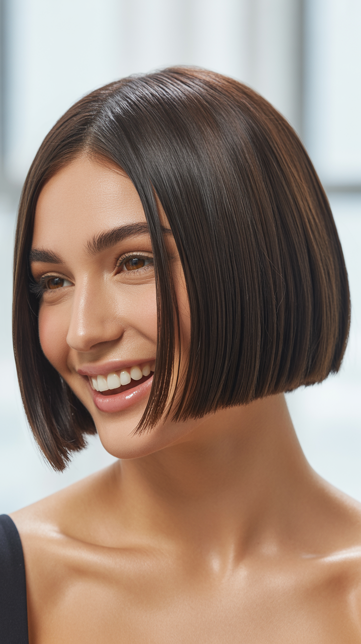 Stunning Short Straight Hairstyle Ideas