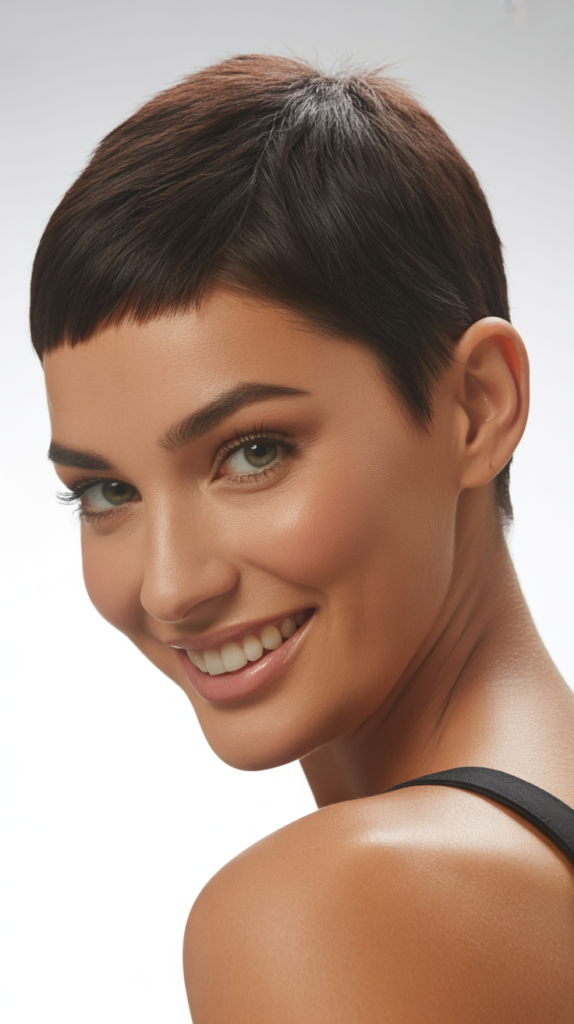 Pixie Cut with Elongated Top