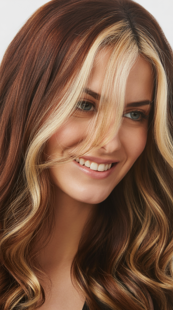 Stunning Blonde Hair Highlights on Brown Hair