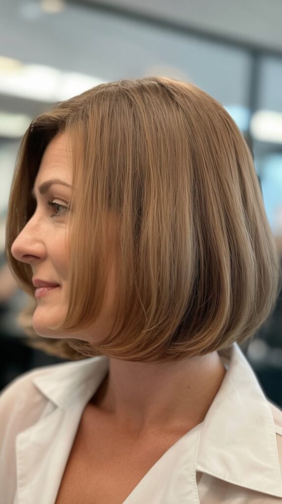 Voluminous Blow-Dried Bob