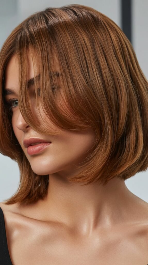 Side-Part Textured Bob