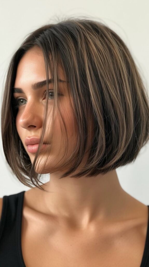 Piecey Bob with Texturizing