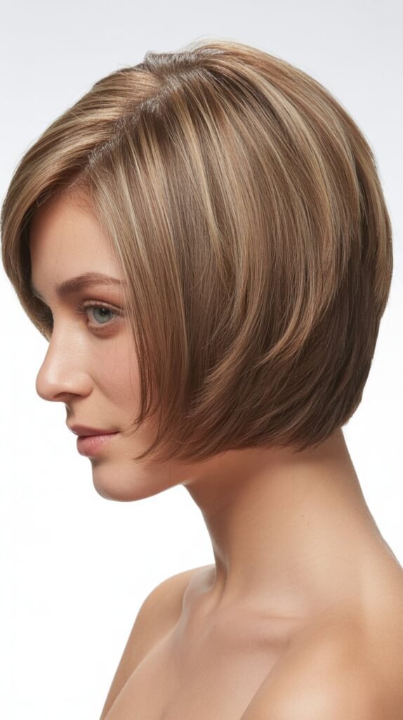 Stacked Bob with Graduated Layers