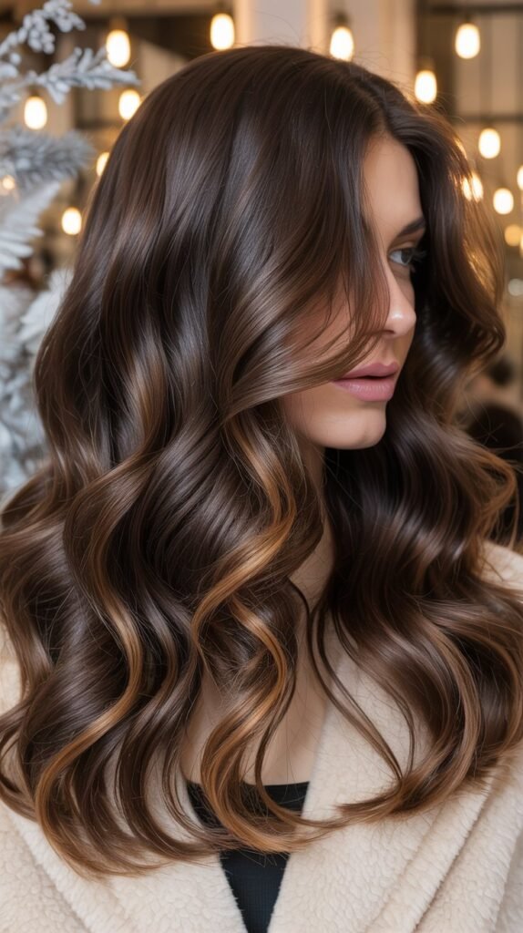  Midnight Brown with Subtle Highlights