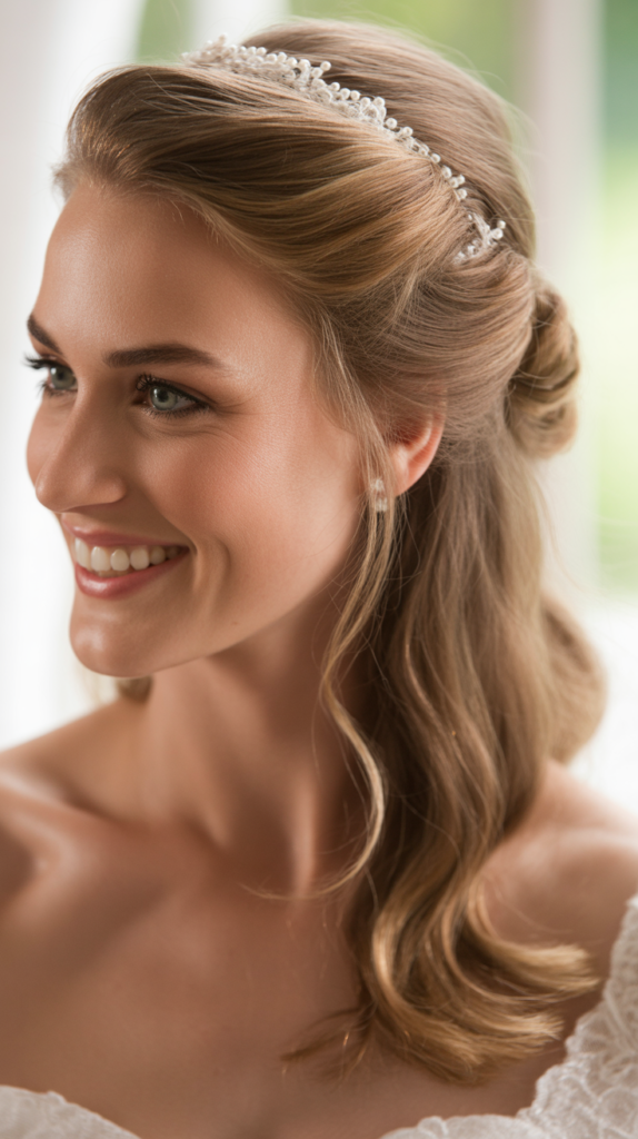  Classic Twisted Half-Up Style