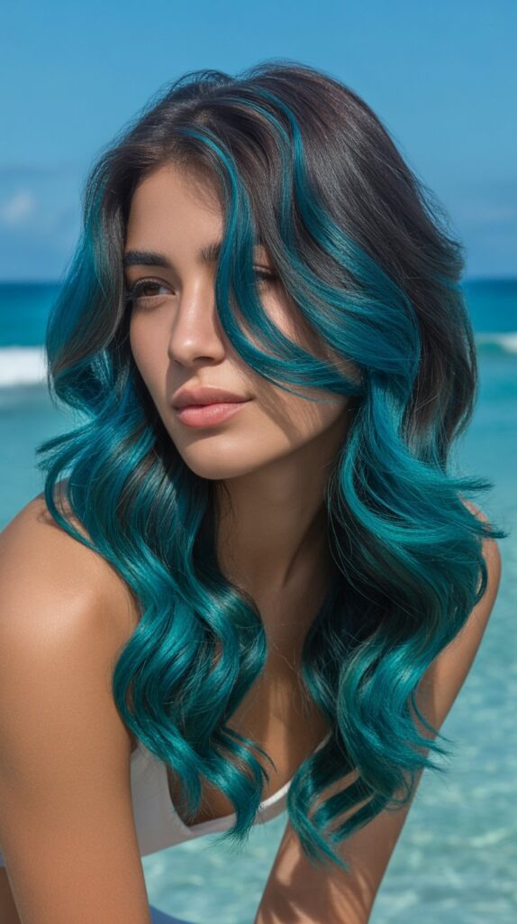 Classic Teal and Turquoise Blend