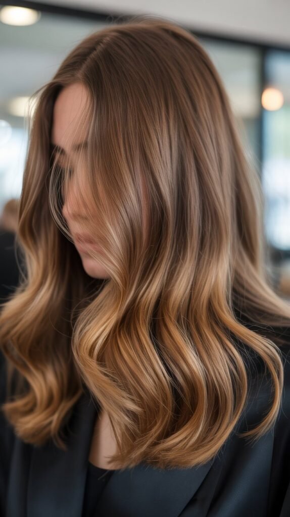  Honey Bronde Balayage