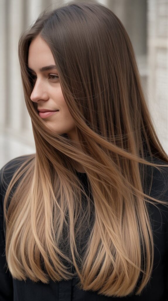 25 Flattering Light Ash Brown Hair Ideas for 2025 15 Ash Brown with Lighter Ends