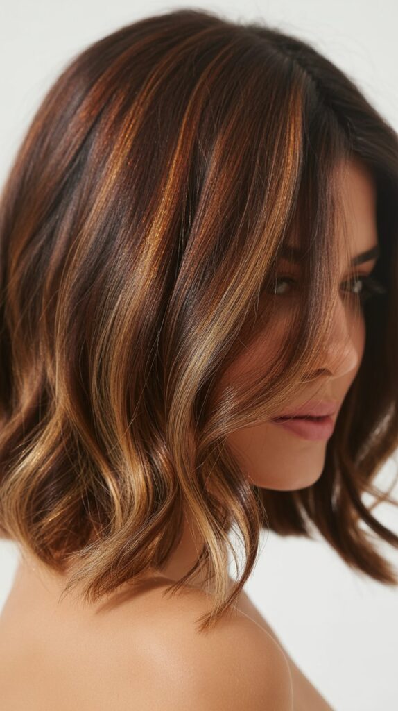 Top 25+ Short Bob Haircuts to Elevate Your Style 19 Dimensional Bob with Highlights