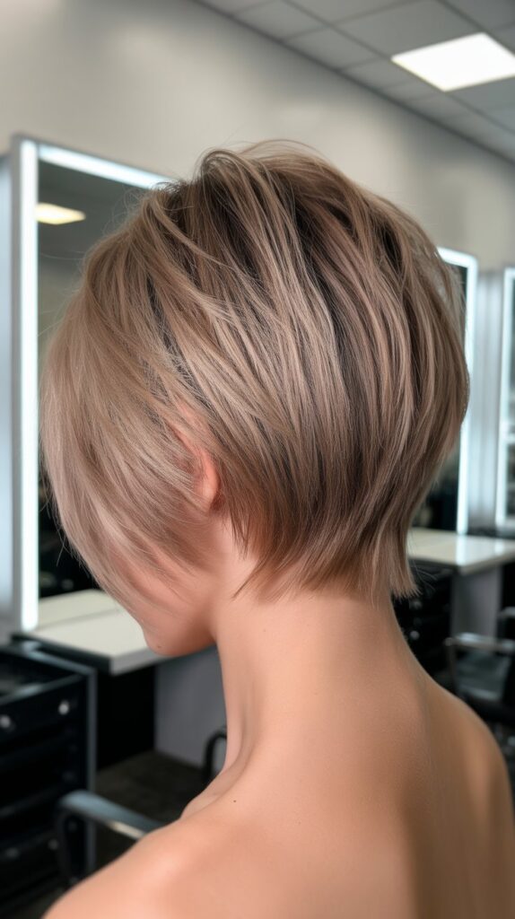 Best 33+ Choppy Bob Haircuts for Fine Hair You'll Want to Try This Year 4 Inverted Choppy Bob with Stacked Back