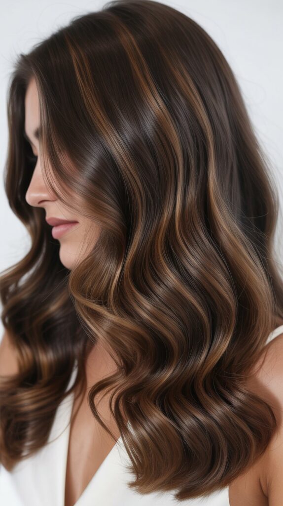 Deep Espresso Chocolate Balayage
