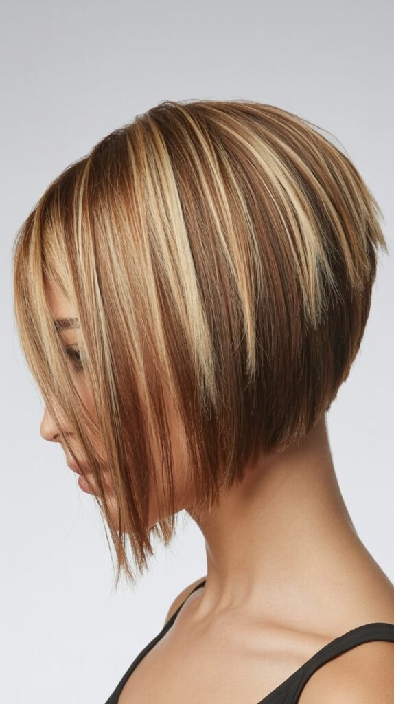 Stacked Bob with Root Shadow