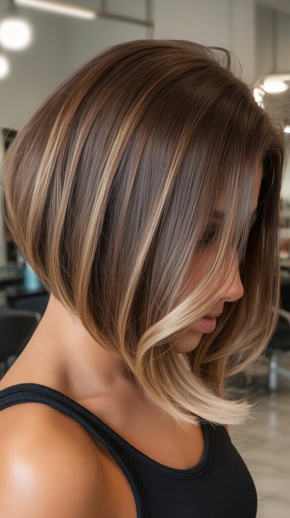 Lived-In Balayage Bob
