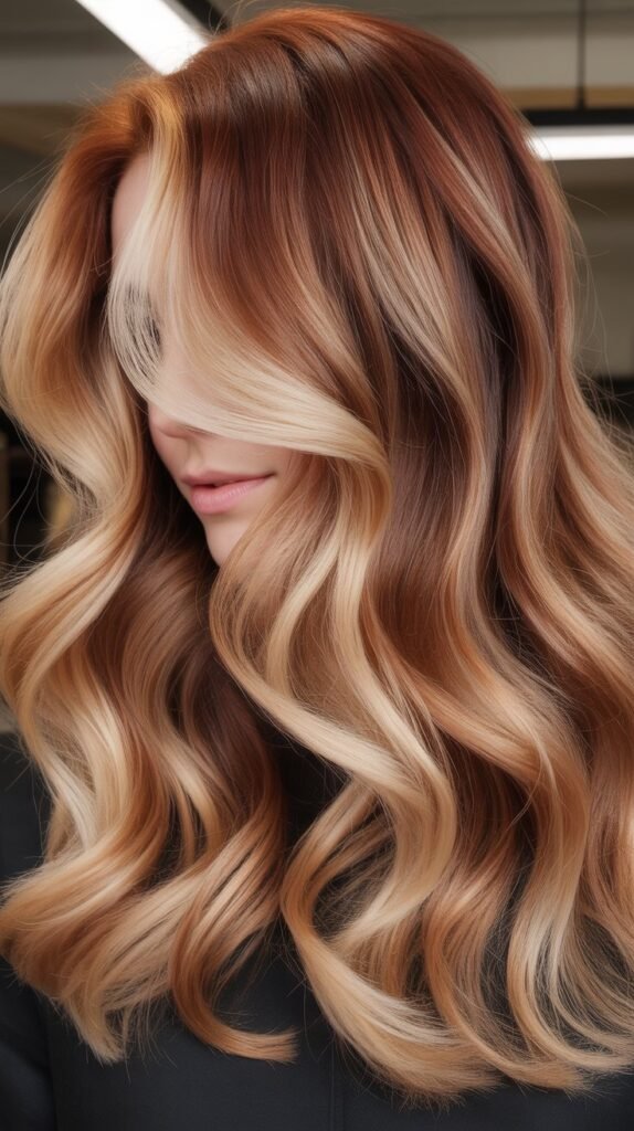 . Moonlight Blonde with Graphite Lowlights