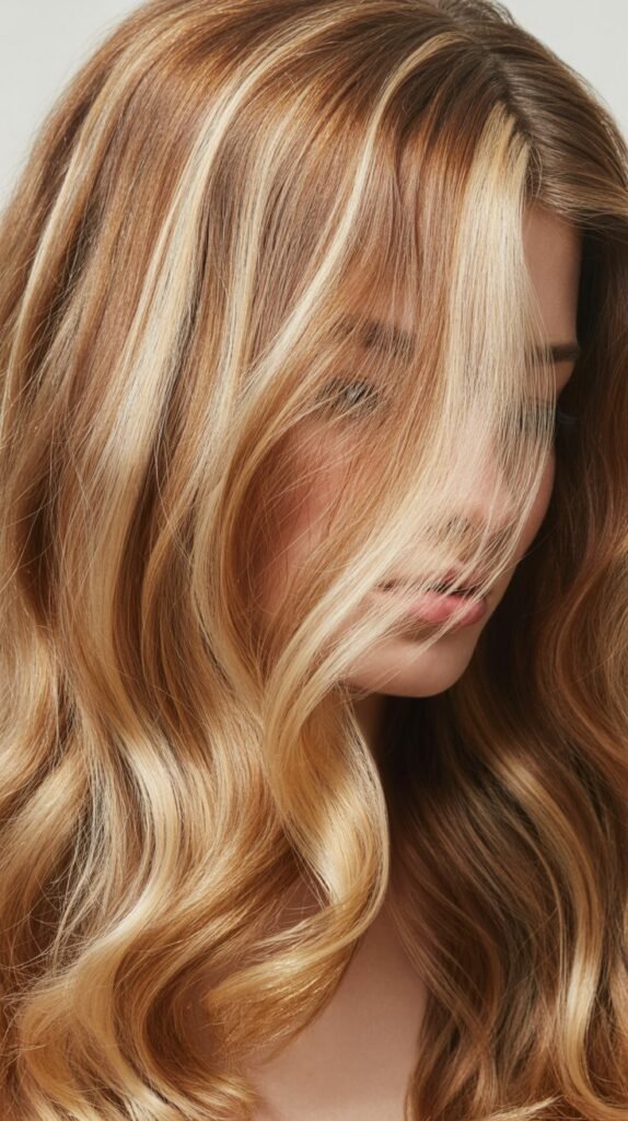 Blonde Highlights on Light Brown Hair