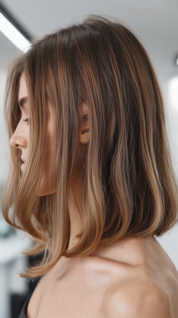 Long Bob with Root Shadow