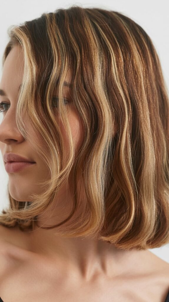 Long Bob with Babylights